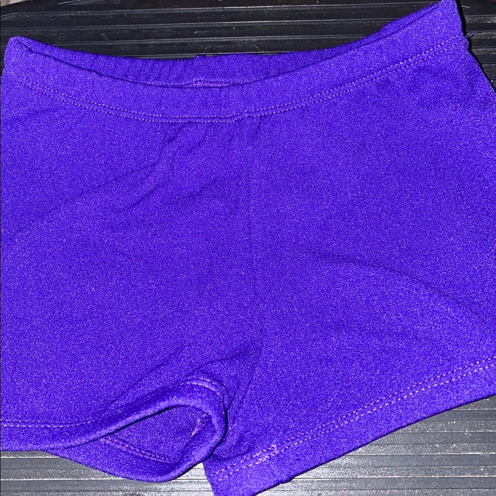 Purple Cheer Briefs for Girls